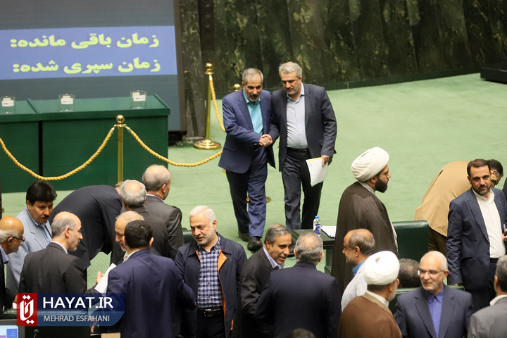 جلسه بررسی استیضاح وزیر صمت