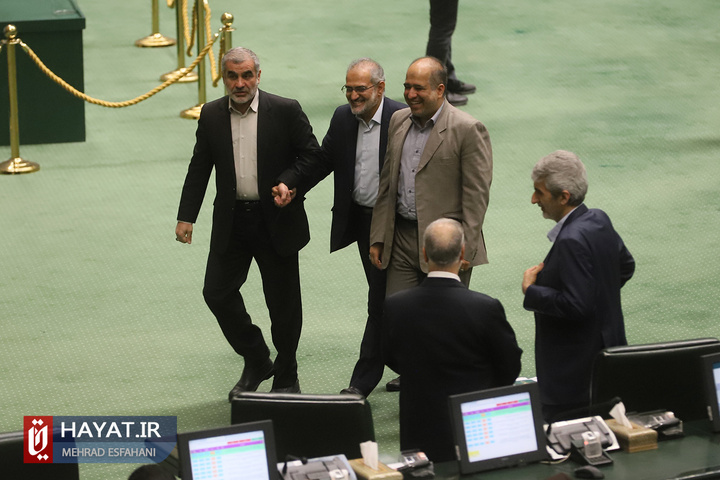 جلسه بررسی استیضاح وزیر صمت