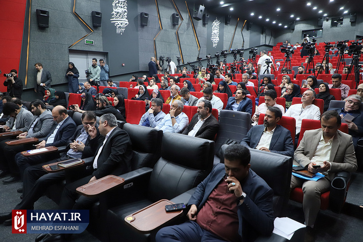 برگزاری نشست خبری شهردار تهران با خبرنگاران