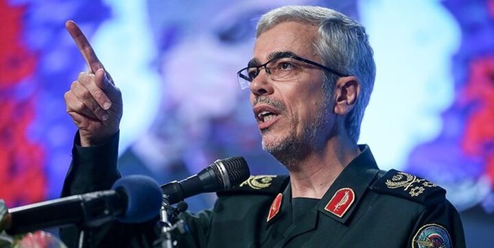 سرلشکر باقری: جنایات رژیم صهیونیستی بدون پاسخ نخواهد ماند سرلشکر باقری: جنایات رژیم صهیونیستی بدون پاسخ نخواهد ماند