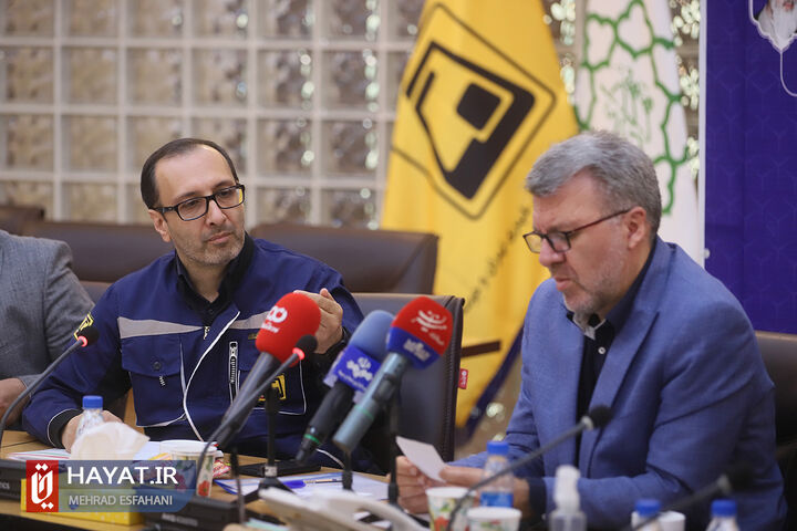 نشست خبری مدیرعامل شرکت بهره برداری متروی تهران و حومه