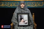 تصاویر/ دیدار و گفتگو با مادر شهید فضل الله اختر دانش