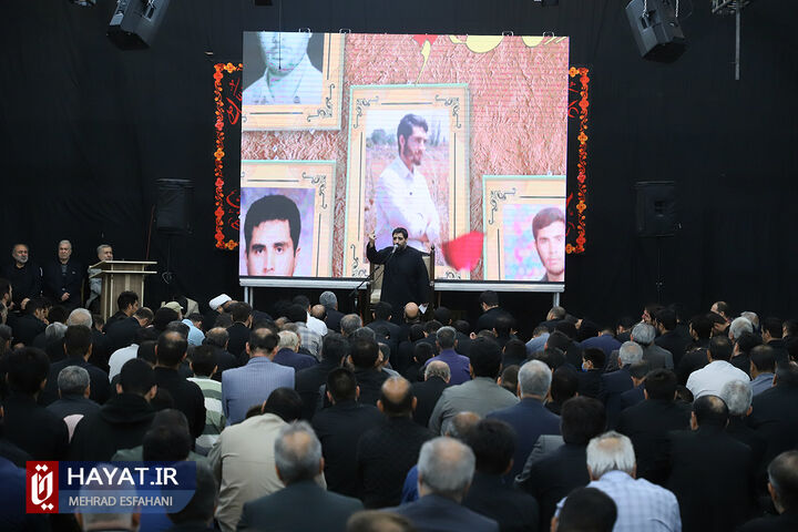 مراسم بزرگداشت اولین سالگرد شهید صیاد خدایی