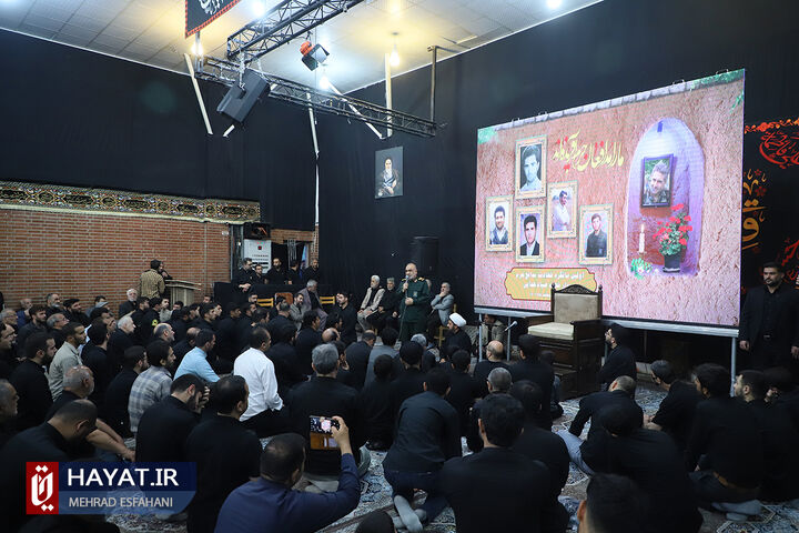 مراسم بزرگداشت اولین سالگرد شهید صیاد خدایی