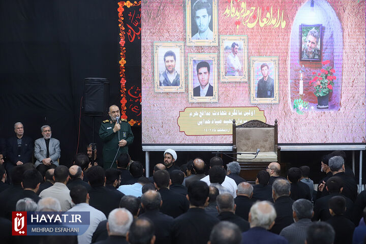 مراسم بزرگداشت اولین سالگرد شهید صیاد خدایی