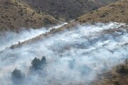 وقوع ۳ مورد حریق مراتع در استان سمنان/۲۰ هکتار اراضی درگیر آتش شد