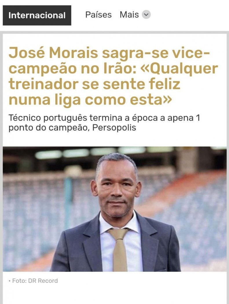 مورایس: دوست دارم استقلال قهرمان جامحذفی شود/ لیگ ایران با VAR پیشرفت میکند