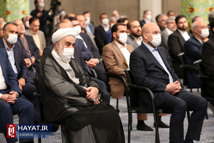 دیدار نمایندگان مجلس شورای اسلامی با رهبر معظم انقلاب