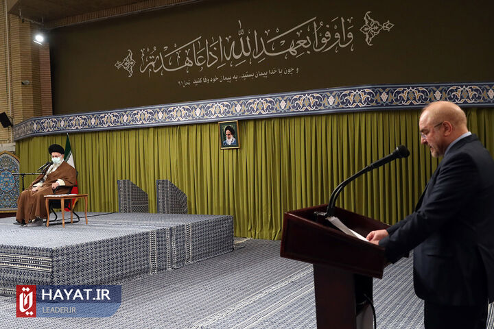 دیدار نمایندگان مجلس شورای اسلامی با رهبر معظم انقلاب