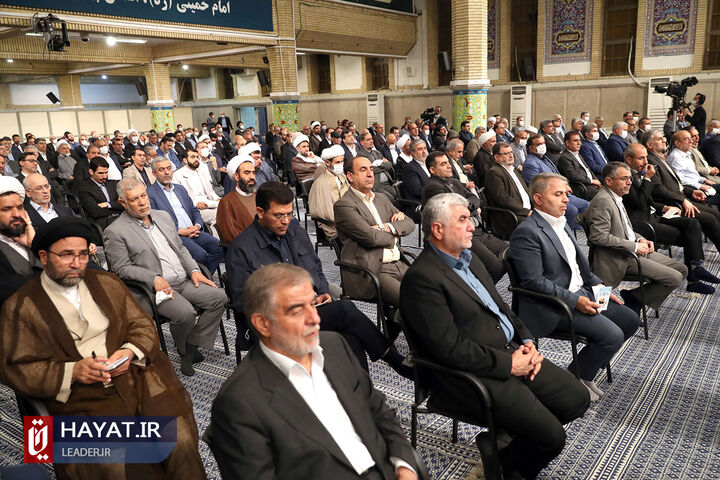 دیدار نمایندگان مجلس شورای اسلامی با رهبر معظم انقلاب