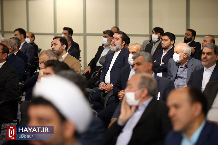 دیدار نمایندگان مجلس شورای اسلامی با رهبر معظم انقلاب