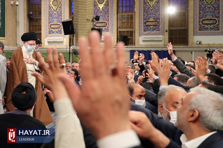 دیدار نمایندگان مجلس شورای اسلامی با رهبر معظم انقلاب