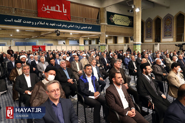 دیدار نمایندگان مجلس شورای اسلامی با رهبر معظم انقلاب