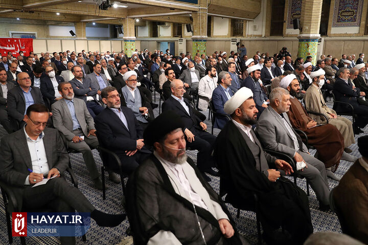 دیدار نمایندگان مجلس شورای اسلامی با رهبر معظم انقلاب