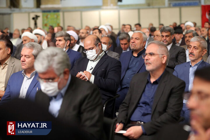 دیدار نمایندگان مجلس شورای اسلامی با رهبر معظم انقلاب