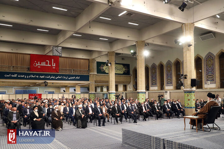 دیدار نمایندگان مجلس شورای اسلامی با رهبر معظم انقلاب