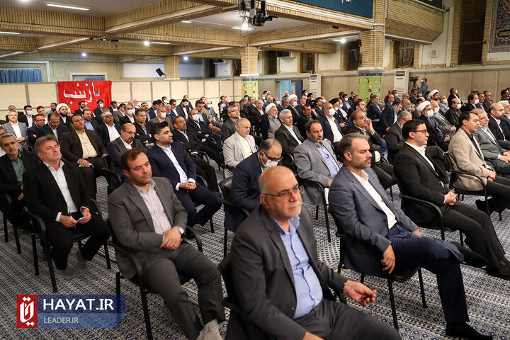 دیدار نمایندگان مجلس شورای اسلامی با رهبر معظم انقلاب