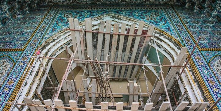 آغاز بازسازی قدیمیترین ورودی حرم حضرت عباس(ع) +عکس آغاز بازسازی قدیمیترین ورودی حرم حضرت عباس(ع) +عکس