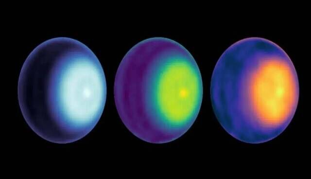 ناسا وجود چرخند قطبی در اورانوس را تایید کرد