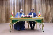 چهار سند همکاری در جریان سفر سلطان عمان به کشورمان به امضا رسید