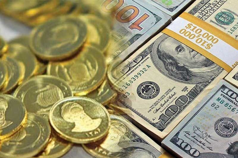 سکه امامی بالا رفت؛ نوسان افزایشی نرخ دلار