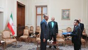 سفیران جدید فیلیپین و لیبی در ایران استوارنامه خود را تسلیم وزیر خارجه کردند