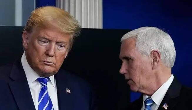 مایک پنس کارزار انتخابات را با انتقاد از ترامپ شروع کرد مایک پنس کارزار انتخابات را با انتقاد از ترامپ شروع کرد