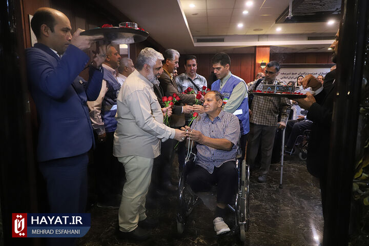 اعزام کاروان حج تمتع جانبازان و ایثارگران