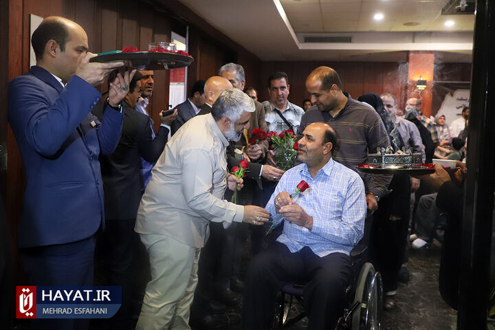 اعزام کاروان حج تمتع جانبازان و ایثارگران