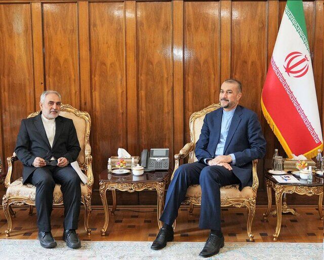 تاکید امیرعبداللهیان بر فعالسازی تمام زمینههای همکاری با چین تاکید امیرعبداللهیان بر فعالسازی تمام زمینههای همکاری با چین