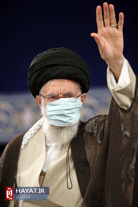 دیدار رهبر معظم انقلاب با دانشمندان، کارشناسان و مسئولان صنعت هسته‌ای