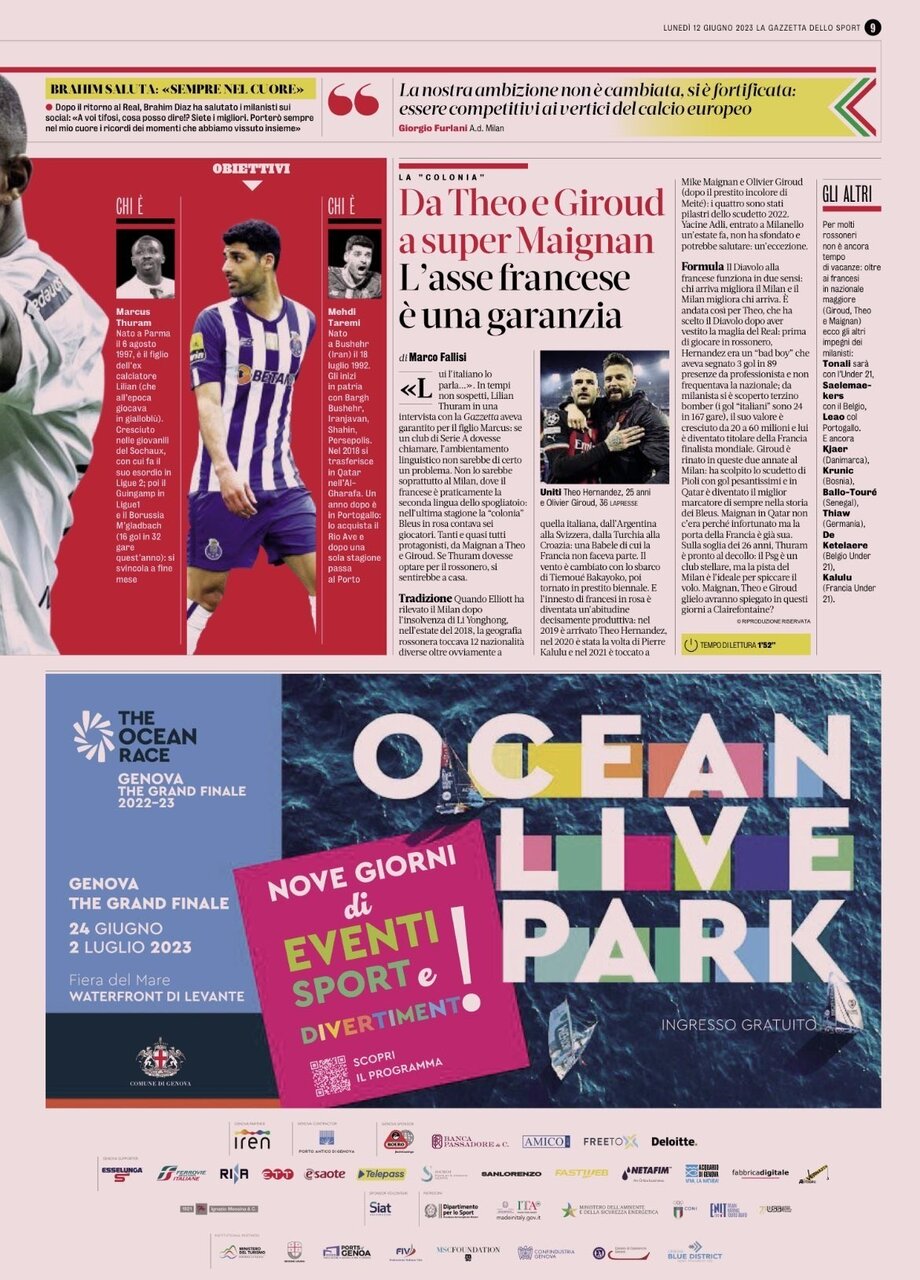 طارمی گزینه جانشینی زلاتان در خط حمله میلان