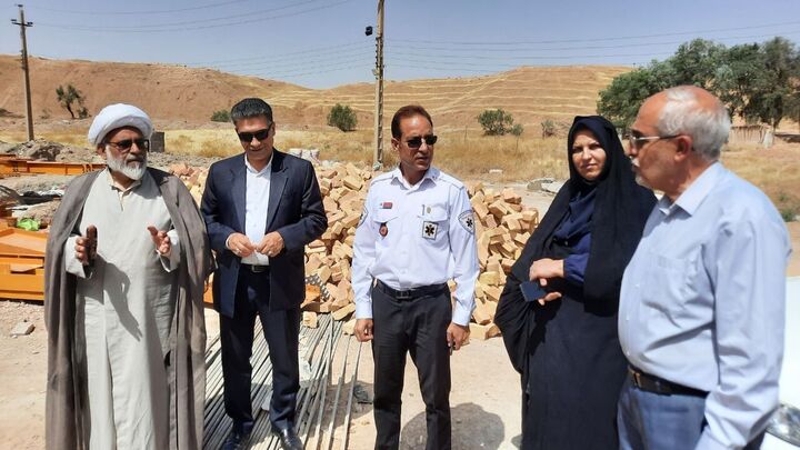 ساخت قرارگاه تاکتیکی بهداشتی درمانی اربعین در مرز خسروی پیشرفت مطلوبی دارد ساخت قرارگاه تاکتیکی بهداشتی درمانی اربعین در مرز خسروی پیشرفت مطلوبی دارد