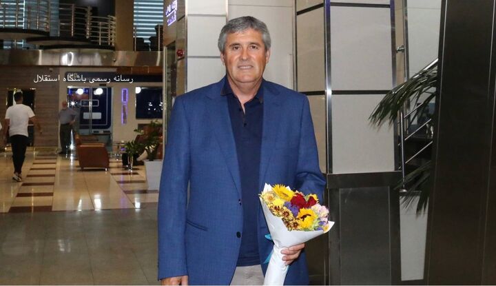 گزینه اسپانیایی نیمکت استقلال وارد تهران شد گزینه اسپانیایی نیمکت استقلال وارد تهران شد