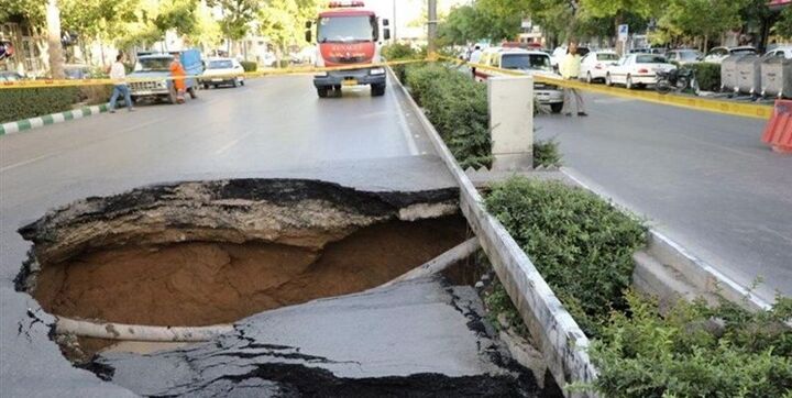 درگیری ۱۵ کلانشهر کشور با بحران فرونشست درگیری ۱۵ کلانشهر کشور با بحران فرونشست