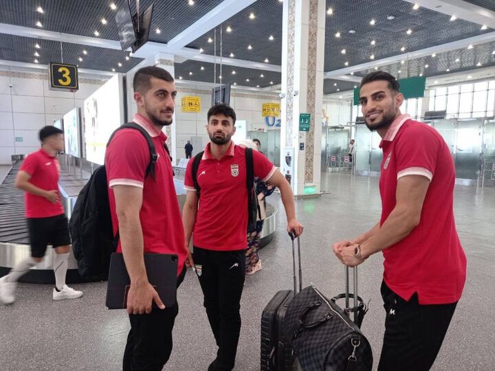 ورود تیم ملی ایران به ازبکستان ورود تیم ملی ایران به ازبکستان