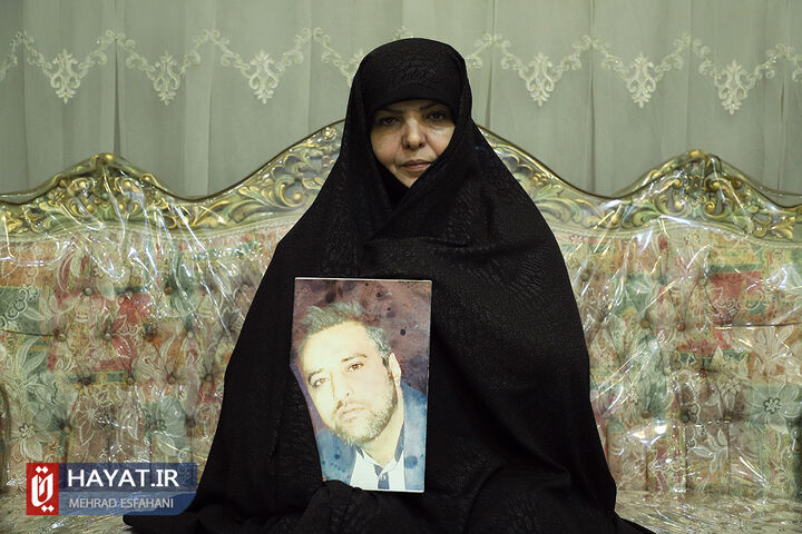 مادر شهید حمیدرضا درآبادی