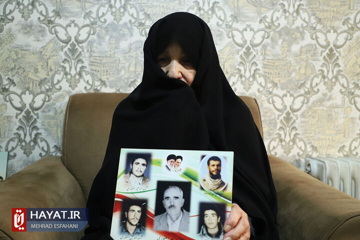 مادر شهیدان اسحاق، اسماعیل و ابراهیم اسکندری