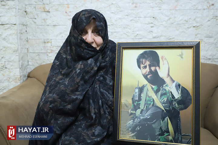 مادر شهید جواد الله کرمی