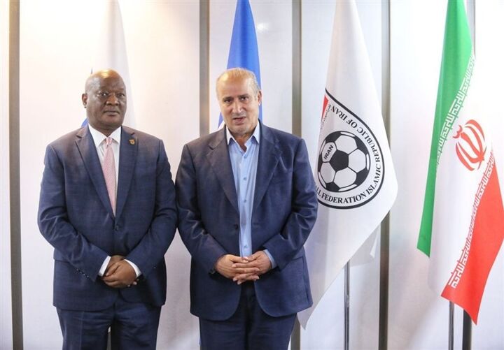 دیدار تاج با سفیر آفریقای جنوبی/ دعوت از تیم ملی برای شرکت در تورنمنت نلسون ماندلا دیدار تاج با سفیر آفریقای جنوبی/ دعوت از تیم ملی برای شرکت در تورنمنت نلسون ماندلا