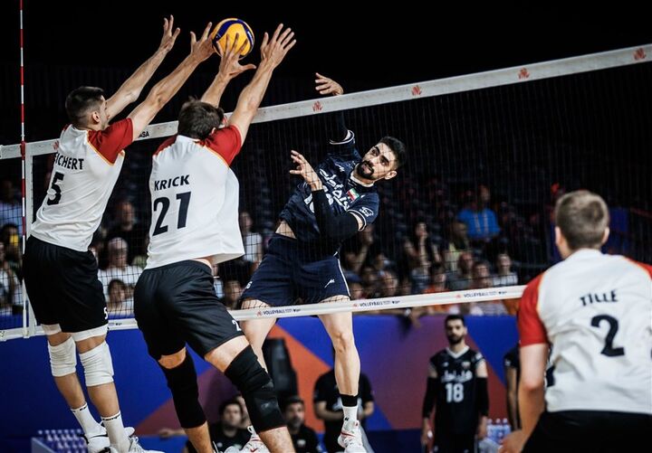 پیروزی آسان سروقامتان ایران مقابل آلمان پیروزی آسان سروقامتان ایران مقابل آلمان