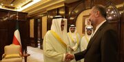 دیدار امیرعبداللهیان با نخست‌وزیر کویت