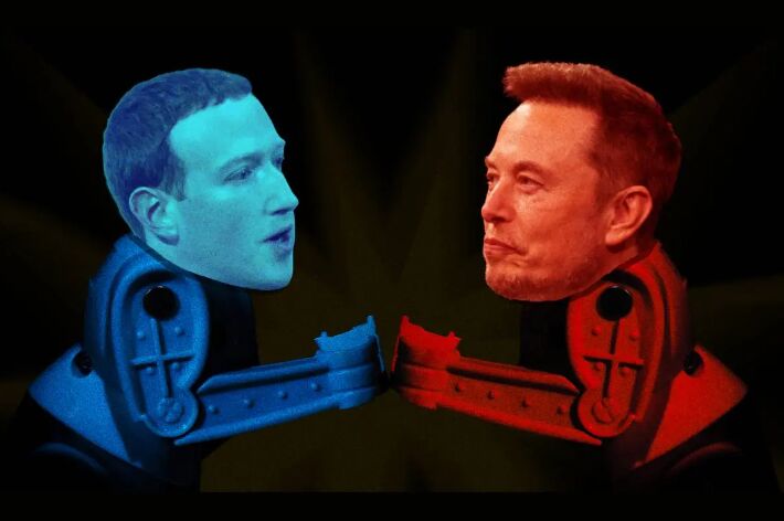 بازارهای شرطبندی، برنده مبارزه قفس میان ایلان ماسک و زاکربرگ را مدیرعامل متا میدانند بازارهای شرطبندی، برنده مبارزه قفس میان ایلان ماسک و زاکربرگ را مدیرعامل متا میدانند