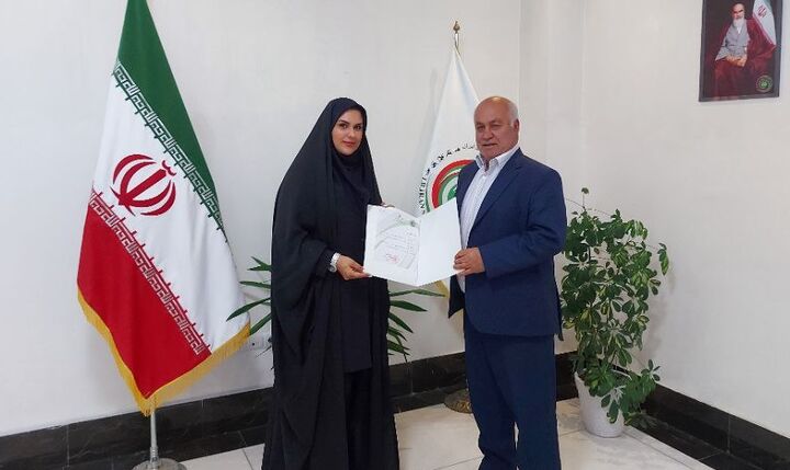 با حکم هنرجو : محبوبه مرادی مدیر روابط عمومی فدراسیون اسکیت شد با حکم هنرجو : محبوبه مرادی مدیر روابط عمومی فدراسیون اسکیت شد