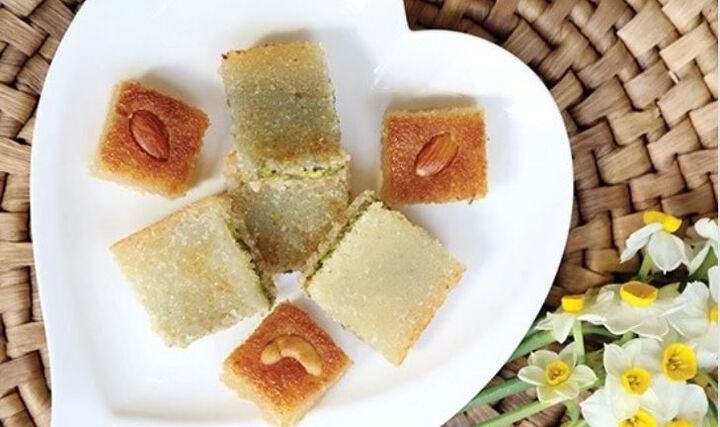 آموزش تهیه کیک باقلوا آموزش تهیه کیک باقلوا