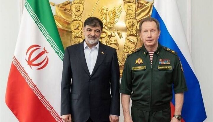 سردار رادان با فرمانده گارد ملی روسیه دیدار و گفت‌وگو کرد
