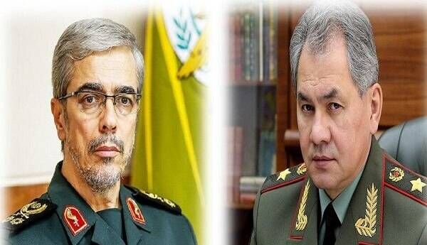 رایزنی سرلشکر باقری و وزیر دفاع روسیه رایزنی سرلشکر باقری و وزیر دفاع روسیه