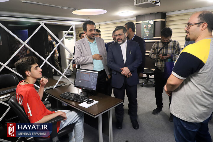 آیین افتتاح مرکز پایش کیفیت بازیهای رایانهای