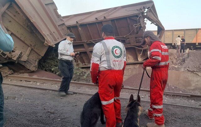 یک فوتی و ۲ مصدوم در پی وقوع حادثه برای قطار باری در بندرعباس