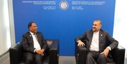 رایزنی وزیر خارجه مالزی با امیرعبداللهیان در باکو